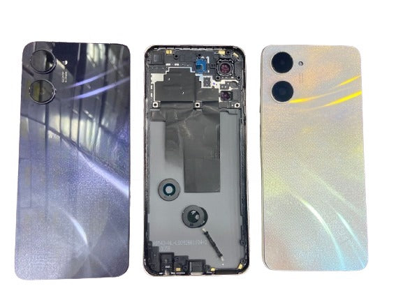 Mozomart Back Panel Housing for Realme 10 Black Mozomart Mozomart Back Panel Housing for Realme 10 Black Mozomart